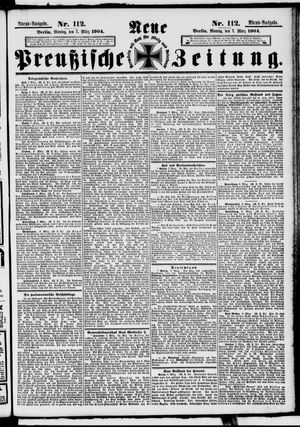 Neue preußische Zeitung vom 07.03.1904