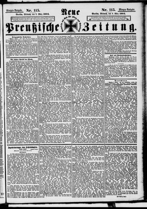 Neue preußische Zeitung vom 09.03.1904