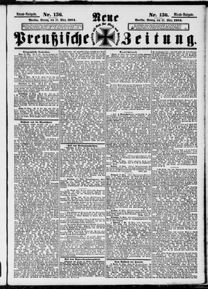 Neue preußische Zeitung vom 21.03.1904
