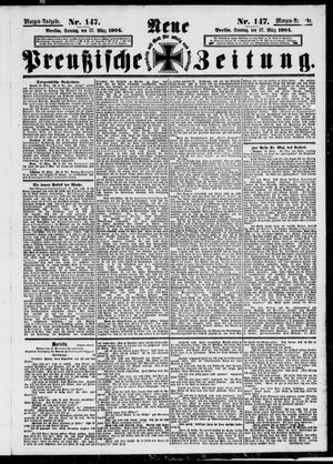 Neue preußische Zeitung vom 27.03.1904