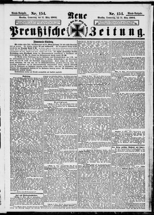 Neue preußische Zeitung vom 31.03.1904