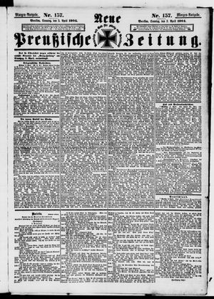 Neue preußische Zeitung vom 03.04.1904