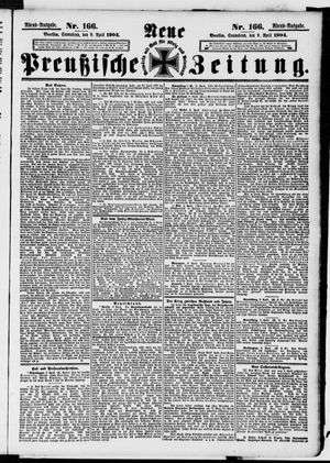 Neue preußische Zeitung vom 09.04.1904