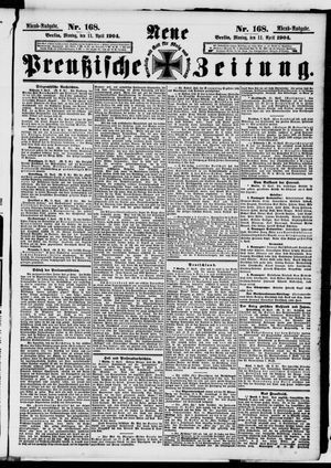 Neue preußische Zeitung vom 11.04.1904