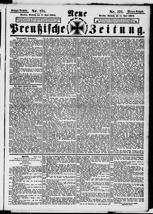 Neue preußische Zeitung vom 13.04.1904
