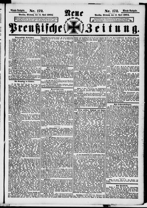 Neue preußische Zeitung vom 13.04.1904