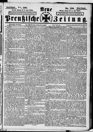 Neue preußische Zeitung vom 18.04.1904
