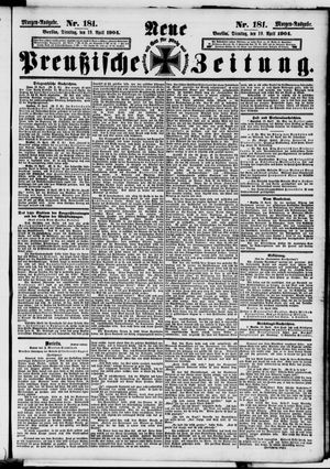 Neue preußische Zeitung vom 19.04.1904
