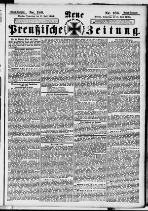 Neue preußische Zeitung vom 21.04.1904