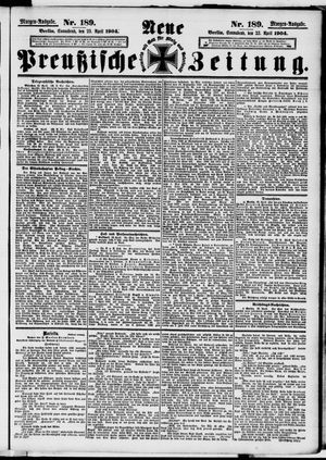 Neue preußische Zeitung vom 23.04.1904