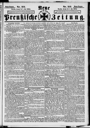 Neue preußische Zeitung vom 06.05.1904
