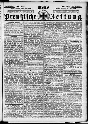 Neue preußische Zeitung vom 07.05.1904