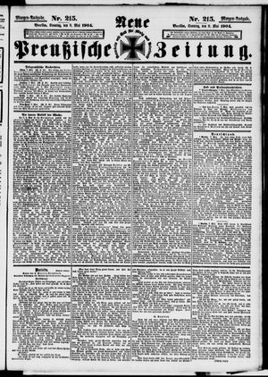 Neue preußische Zeitung vom 08.05.1904