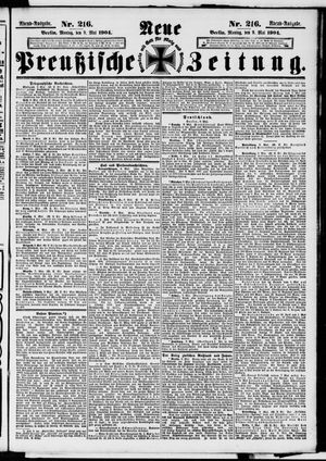 Neue preußische Zeitung vom 09.05.1904