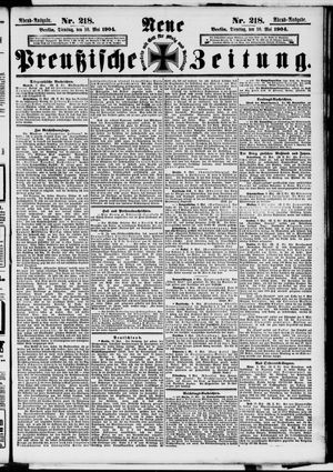 Neue preußische Zeitung vom 10.05.1904