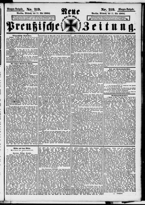 Neue preußische Zeitung vom 11.05.1904