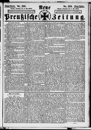 Neue preußische Zeitung vom 14.05.1904