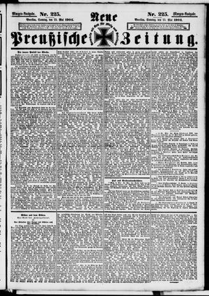 Neue preußische Zeitung vom 15.05.1904