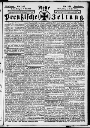 Neue preußische Zeitung vom 16.05.1904