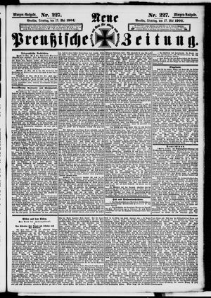 Neue preußische Zeitung vom 17.05.1904