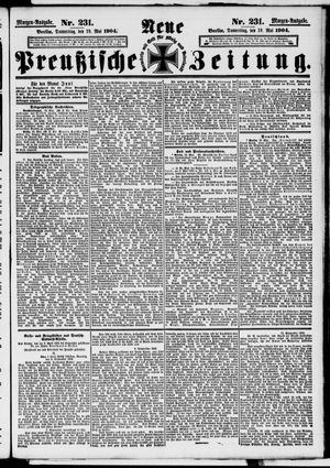 Neue preußische Zeitung vom 19.05.1904