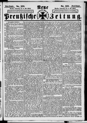 Neue preußische Zeitung vom 19.05.1904