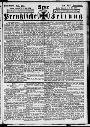 Neue preußische Zeitung vom 21.05.1904