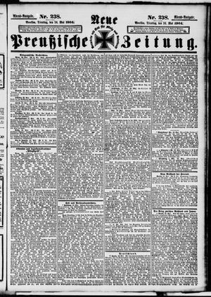 Neue preußische Zeitung vom 24.05.1904