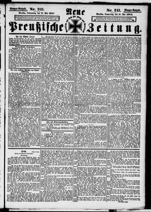 Neue preußische Zeitung vom 26.05.1904