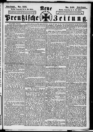 Neue preußische Zeitung vom 26.05.1904