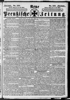Neue preußische Zeitung vom 30.05.1904