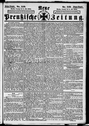 Neue preußische Zeitung vom 31.05.1904