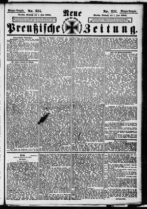 Neue preußische Zeitung vom 01.06.1904