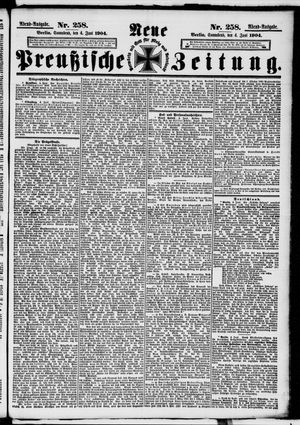 Neue preußische Zeitung vom 04.06.1904