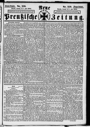 Neue preußische Zeitung vom 05.06.1904