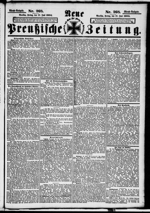 Neue preußische Zeitung vom 10.06.1904