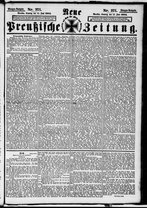 Neue preußische Zeitung vom 12.06.1904