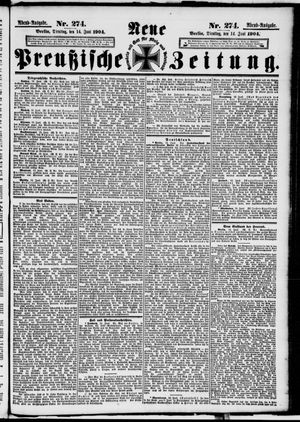 Neue preußische Zeitung vom 14.06.1904