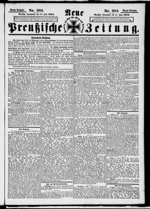 Neue preußische Zeitung vom 18.06.1904
