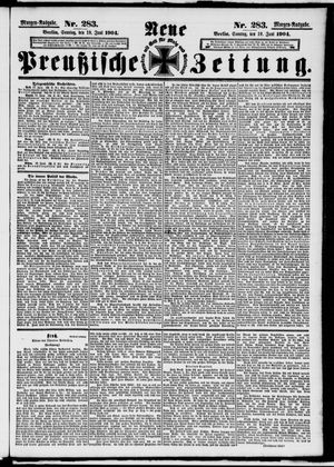 Neue preußische Zeitung vom 19.06.1904