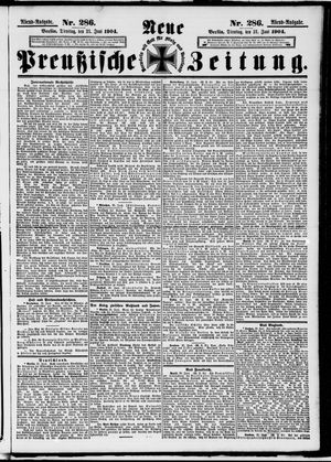Neue preußische Zeitung on Jun 21, 1904