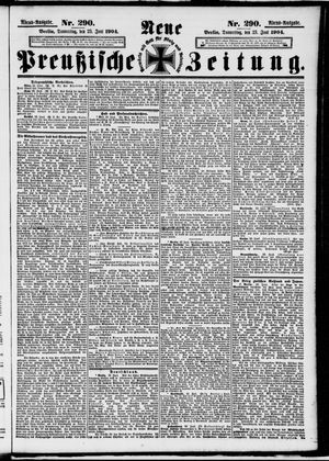 Neue preußische Zeitung vom 23.06.1904
