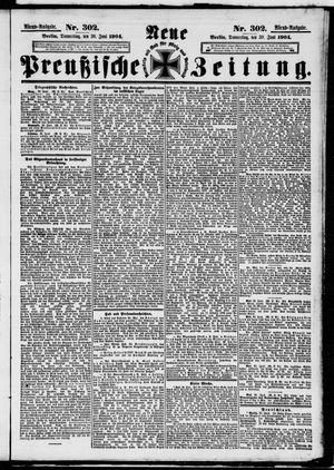 Neue preußische Zeitung vom 30.06.1904