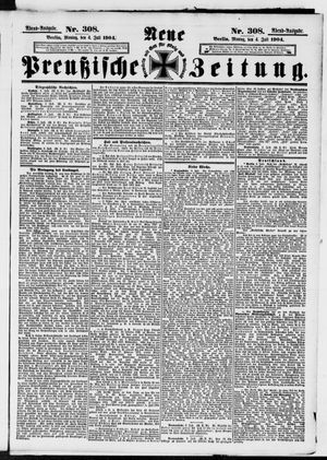 Neue preußische Zeitung vom 04.07.1904