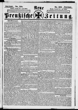 Neue preußische Zeitung vom 05.07.1904