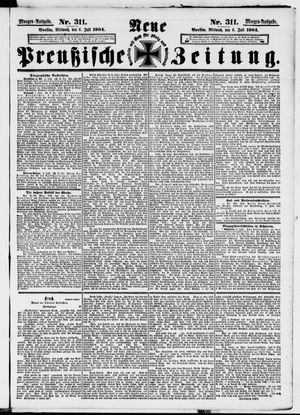 Neue preußische Zeitung vom 06.07.1904