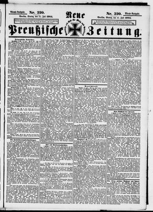 Neue preußische Zeitung vom 11.07.1904