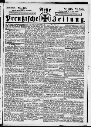 Neue preußische Zeitung vom 15.07.1904