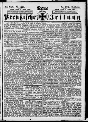 Neue preußische Zeitung vom 09.08.1904