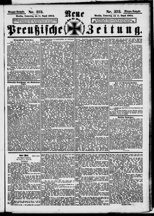 Neue preußische Zeitung vom 11.08.1904